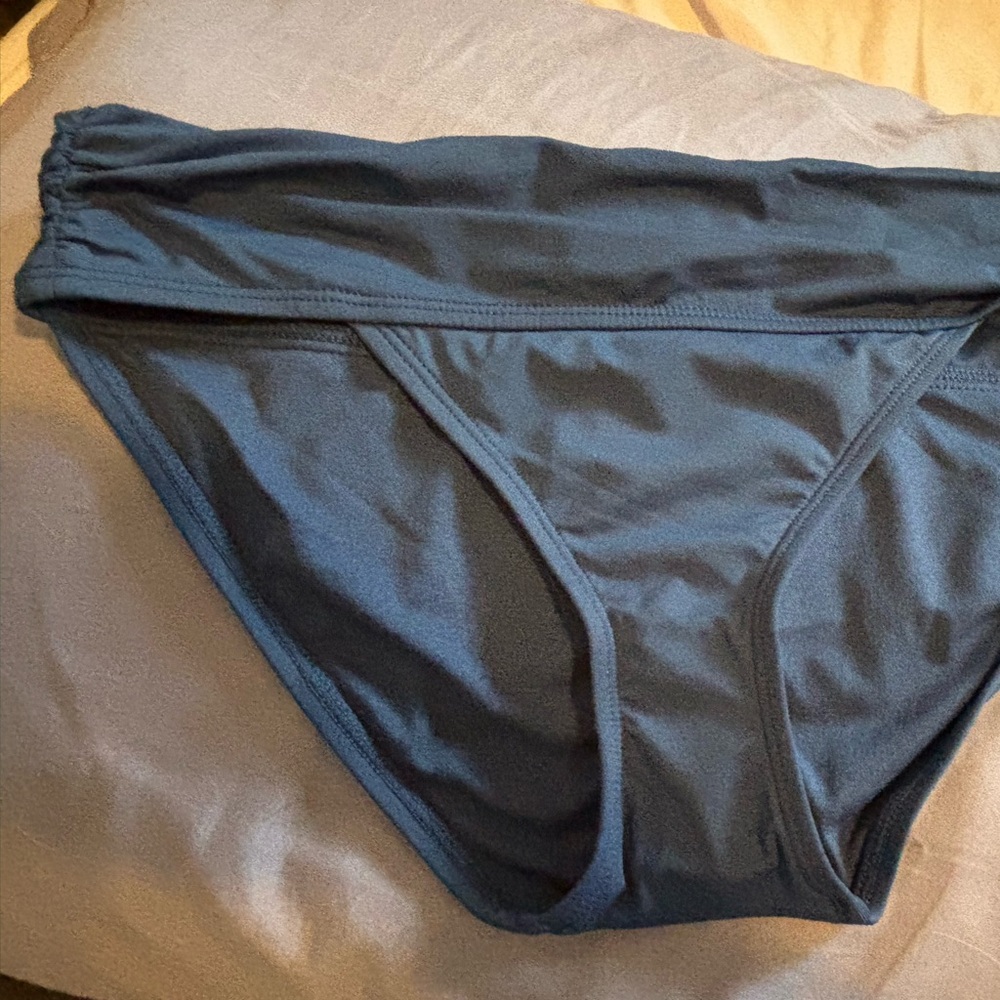 Midnight Blue Bikini Bottom. Size: XS. Brand: Catalina. New/tags still attached.